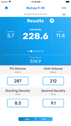 Mud Weight Screenshot 2