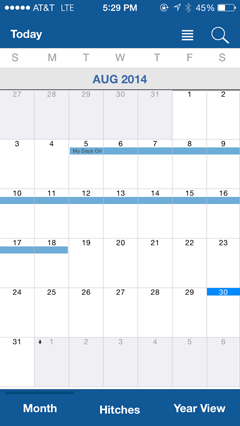 Oilfield Calendar Screenshot 4